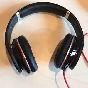 Beats by see black headphones